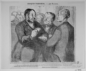 - Cet imbécile de Dubrancard, au lieu de dépenser trois cents francs pour cette soirée dansante où l'on ne vous sert que du thé, n'aurait-il pas mieux fait de nous donner un bon dîner? (Opinion de ceux qui ne dansent pas.)