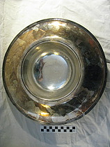 Silver Plated Bowl, Waban Woman's Club