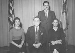 Faculty of the College of Arts and Sciences (CAS) Department of Language, photograph, 1960