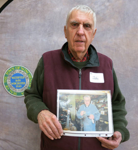 John Caros at the Winchester Mass. Memories Road Show