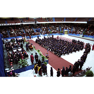 Northeastern University School of Law commencement in Matthews Arena