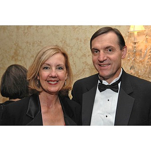 A couple attending the Huntington Society Dinner