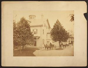 Exterior view of Hillside, 1871