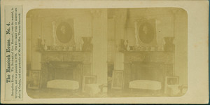 Stereograph of the Hancock House, reception room, Boston, Mass., ca. 1861