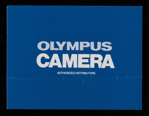 Olympus Camera authorized distributors, Olympus Optical Co., Ltd., San-Ei Building, 22-2, Nishi-Shinjuku 1-chrome, Shinjuku, Tokyo, Japan