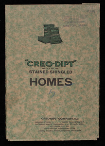Creo-Dipt Stained Shingled Homes, Creo-Dipt Company, Inc., North Tonawanda, New York