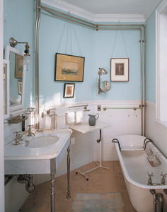 Bathroom, Codman House, Lincoln, Mass.