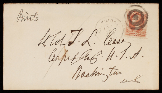 [William P. Craighill] to Thomas Lincoln Casey, July 19, 1881