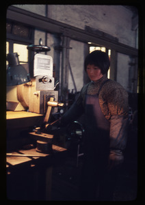 Long March Commune -- woman at Brigade factory