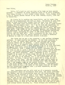 Letter from Joel M. and Barbara K. Halpern to Nettie and Carl Halpern
