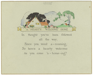 Card from Mrs. William O. Stokes to W. E. B. Du Bois