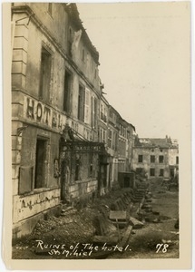 Ruins of the Hotel [du Cygne], St. Mihiel