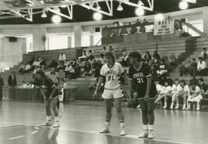 Waiting for the free throw, 1986