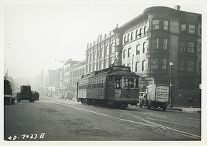 Streetcars on the Huntington Avenue line