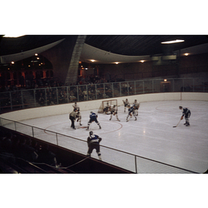 Hockey match versus Yale