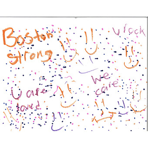 Letter from a child at a school in Framingham, MA