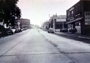 Main Street looking north from Green Street