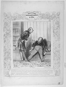 Mais mon cher Gogo, vous plaisantez, comment vous voulez laisser dans vos affaires les trois mille francs que vous apporte ma fille et les deux cents mille francs dont vous lui faites reconnaissance ?...y pensez vous ? exposer la fortune de mon enfant aux hasards du commerce !... et si vous ne réusissez pas,.... si vous mourez, ma fille sera donc ruinée?...... non pas, non pas ! vous allez vous marier sous le régime dotal, placer cela sur bonne hypothèque,... que diable! je dois prévoir le cas d’une séparation, l’on est ami aujourd’hui, demain on ne l’est plus, ça se voit tous les jours.