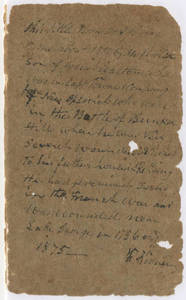 Notebook, ca. 1776