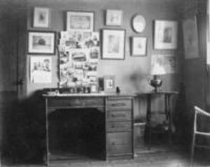 Alexander Davidson's room, ca. 1897