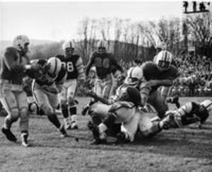Fumbled football, 1957