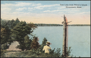 East Lake from White's Island, Halifax, Massachusetts