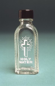 Holy water bottle