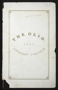 Amherst College Olio 1868