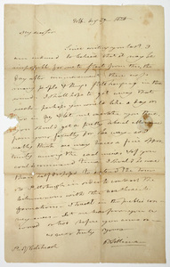 Benjamin Silliman letter to Edward Hitchcock, 1828 August 27
