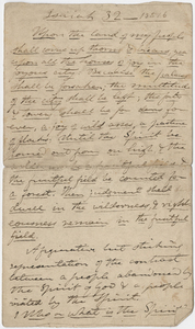 Edward Hitchcock sermon notes, 1835 February