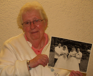 Marjorie Fayle at the Stoneham Mass. Memories Road Show