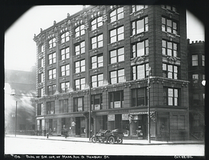 Building at southwest corner of Massachusetts Avenue and Newbury Street