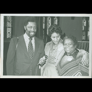 Jean McGuire and Ruth Batson interviewed for "Black News."