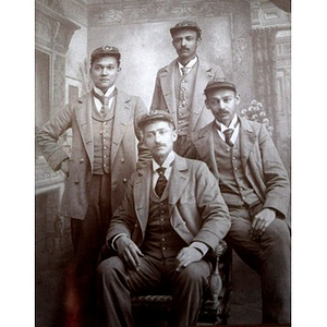Four men in uniform