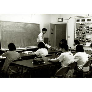 Chinese Progressive Association employee at work