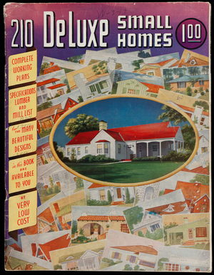 DeLuxe small homes, 3rd ed., designer, I.G. Lieurance, L.F. Garlinghouse Company, 115 Eighth Avenue, east, Topeka, Kansas