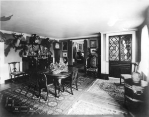 Stark House, Dunbarton, N.H., Dining Room.