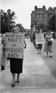 Rosenberg vigil I, Boston, 1953