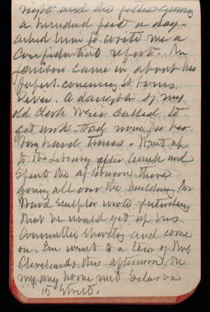 Thomas Lincoln Casey Notebook, November 1893-February 1894, 58, right and the jettee growing