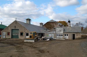 Milking Building and Cow Barn