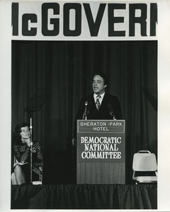 Sargent Shriver accepting vice-presidential nomination