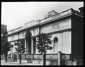 Unidentified building, possibly a library or museum