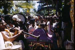 Man playing a nāāgasvaram