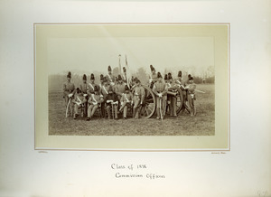 Class of 1876, Commissioned officers, Massachusetts Agricultural College