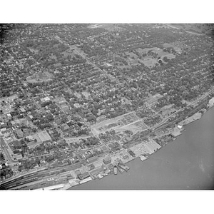 Waterfront, Hudson River, W. H. Ballard Company, Newburgh, NY