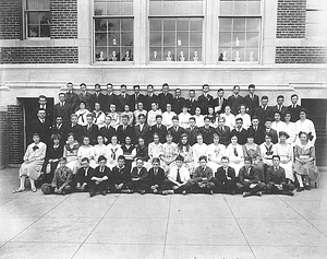 Hadley Junior High School class picture