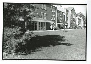 Front side view of the Townhouses