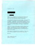 Correspondence between John Joseph Moakley and a Dedham constituent regarding Judge Garrity's decision about busing for school desegregation, December 1975
