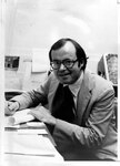 Suffolk University Professor John Cavanagh (CAS, History), photograph, circa 1975