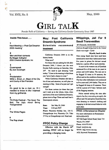 Girl Talk, Vol. 17 No. 5 (May, 2000)